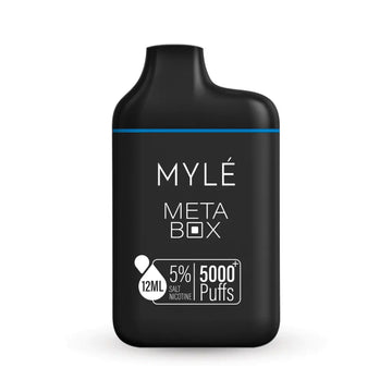 Myle Meta Box Iced Blue Razz in Dubai, Abu Dhabi, UAE | Myle Meta Box Disposable Vape