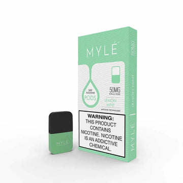 V4 Lemon Mint MYLÉ Vape Pods in UAE. Dubai, Abu Dhabi, Sharjah, Ajman - MYLÉ Vape Dubai