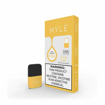 V4 Pound Cake MYLÉ Vape Pods in UAE. Dubai, Abu Dhabi, Sharjah, Ajman - MYLÉ Vape Dubai